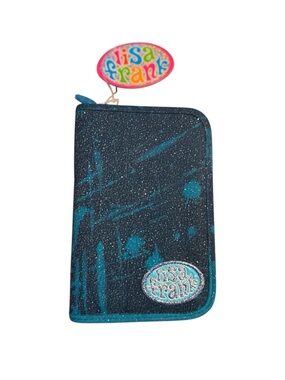 Lisa Frank mini binder glitter multi character vintage new with tags & stickers